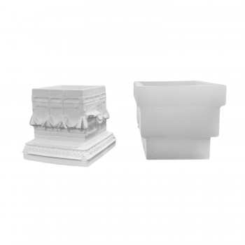 Silikon 3D Kabe Model Taş Tozu ve Mum Kalıbı