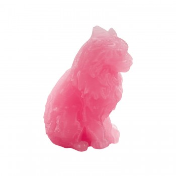 Silikon 3D Kedi Figürü Mum Kalıbı