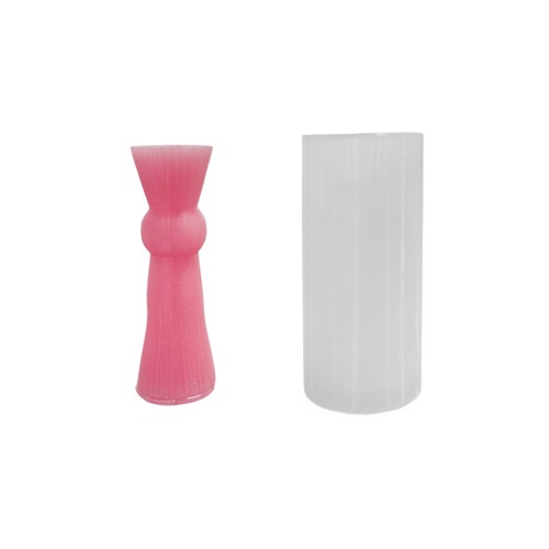 Silikon 3D Küre Boğumlu Sütun Mum Kalıbı