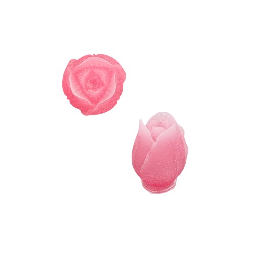 Silikon 3D Lale Mum Kalıbı