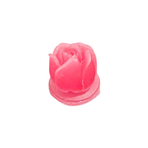 Silikon 3D Mini Süslemelik Gül Mum Kalıbı