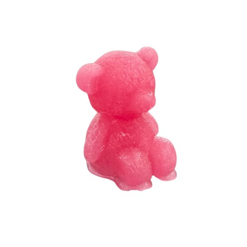 Silikon 3D Mini Süslemelik Oturan Sevimli Ayıcık Mum Kalıbı