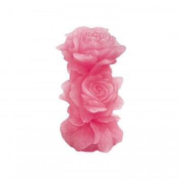 Silikon 3D Sarmaşık Gül Mum Kalıbı