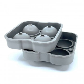 Silikon Buz Kalıbı Yuvarlak Küre Buz Kalıbı 4 Lü Silikon Buz Kalıbı Yuvarlak Küre Buz Kalıbı 4 Lü