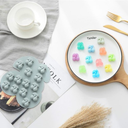 Silikon Çoklu Kiraz Şeker Hamuru Ve Jelibon Kalıbı 14 Lü Silikon Çoklu Kiraz Şeker Hamuru Ve Jelibon Kalıbı 14 Lü