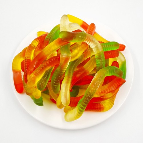 Silikon Deniz Canlıları Figürleri Solucan Haribo Çikolata Ve Jelibon Kalıbı