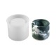 Silikon Epoksi Taş Tozu Mumluk Kalemlik Saksı Kalıbı 7X8.5 CM Silikon Epoksi Taş Tozu Mumluk Kalemlik Saksı Kalıbı 7X8.5 CM