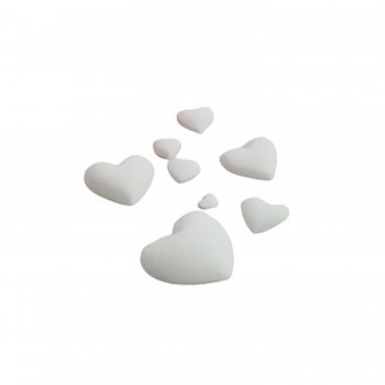 Silikon Kalıp Çoklu Bombeli Farklı Boylarda Kalp Mum Taş Tozu Kalıbı Silikon Kalıp Çoklu Bombeli Farklı Boylarda Kalp Mum Taş Tozu Kalıbı