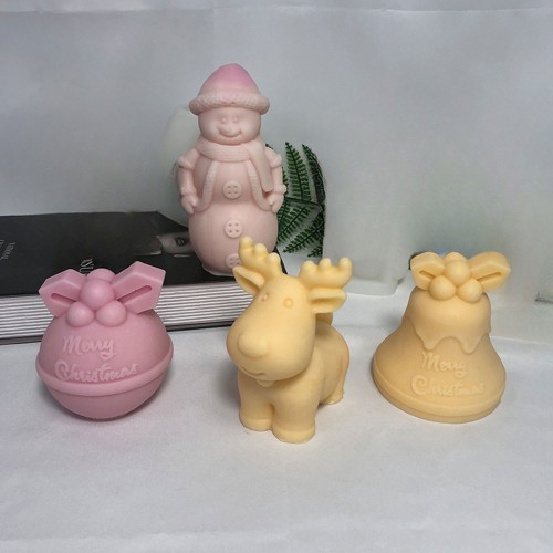 Silikon Kalıp Dekoratif Yılbaşı Zil Çan Noel Dekorasyon Mum Kalıbı 8.3X8.1 CM Silikon Kalıp Dekoratif Yılbaşı Zil Çan Noel Dekorasyon Mum Kalıbı 8.3X8.1 CM