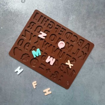 Silikon Kalıp Emojili Alfabe Harf ve Rakam Çikolata Kek Kalıbı Silikon Kalıp Emojili Alfabe Harf ve Rakam Çikolata Kek Kalıbı