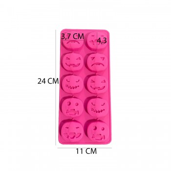 Silikon Kalıp Halloween Cadılar Bayramı Kurabiye Kalıbı 10 lu Silikon Kalıp Halloween Cadılar Bayramı Kurabiye Kalıbı 10 lu