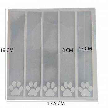 Silikon Kalıp Kitap Ayracı Pati Şekilli 5 li Silikon Kalıp Kitap Ayracı Pati Şekilli 5 li