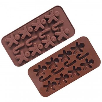 Silikon Kalıp Kurabiye Adam Kalıbı 12 li Silikon Kalıp Kurabiye Adam Kalıbı 12 li