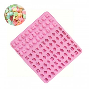 Silikon Kek Kalıp Çikolata Minik Meyve Figürleri Kalıbı Şeker Hamuru Jelibon Kalıbı