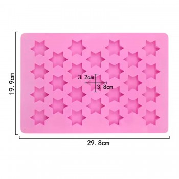 Silikon Kek Kalıp Sugarcraft Yıldız Figürleri Kalıbı Şeker Hamuru Çikolata Kalıbı 25 Li Silikon Kek Kalıp Sugarcraft Yıldız Figürleri Kalıbı Şeker Hamuru Çikolata Kalıbı 25 Li