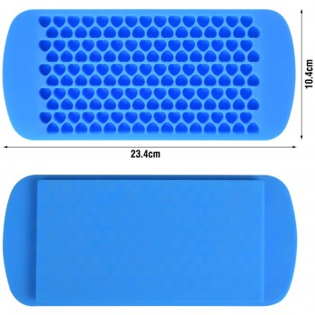 Silikon Minik 150 Kalpli Buz Ve Jelibon Kalıbı Silikon Minik 150 Kalpli Buz Ve Jelibon Kalıbı