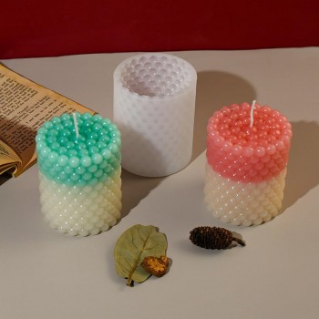 Silikon Mum Boncuk Kabarcıklı Sabun Kalıbı Sütun Mum Kalıbı 6.7X7.8 CM Silikon Mum Boncuk Kabarcıklı Sabun Kalıbı Sütun Mum Kalıbı 6.7X7.8 CM