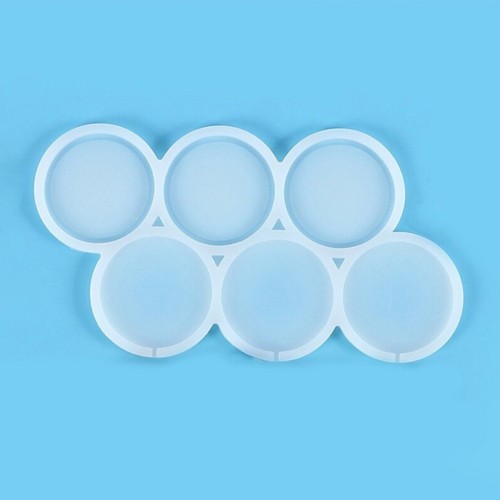 Silikon Yuvarlak Model Bombeli ve Düz Şeker Lolipop Kalıbı 6 Lı