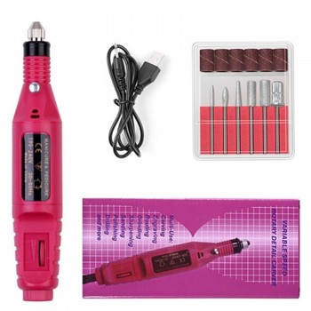 Vovento Elektrikli 6 Başlıklı Hız Ayarlı Manikür Pedikür Seti