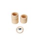 Ahşap Halka Ham Natural Nakış Elİşi Çember  47 MM  - 5 Adet