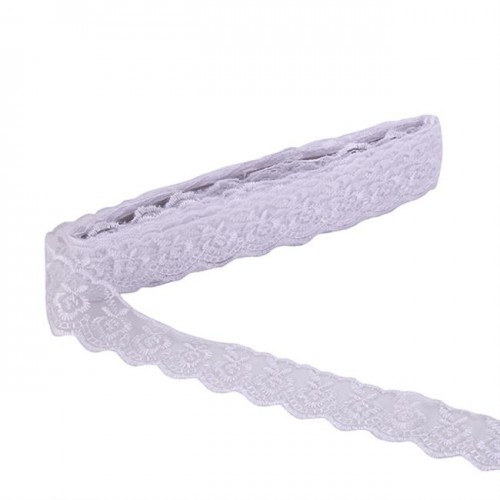 Danteli Kurdele 4 Cm - 10 Metre  Beyaz