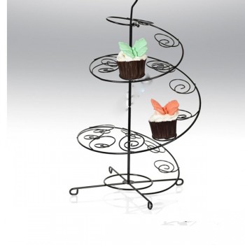 Metal Cupcake Standı Siyah / 15'Li Kek Standı Metal Cupcake Standı Siyah / 15'Li Kek Standı