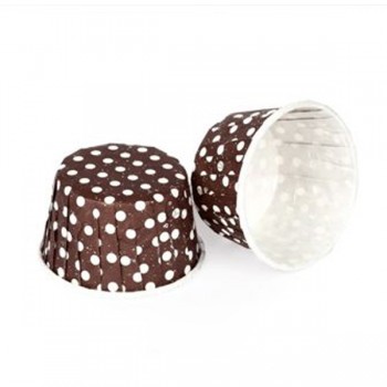 Özel Pet Kapsül 44*35Mm Kahverengi Puantiyeli - 100 Adet Özel Pet Kapsül 44*35Mm Kahverengi Puantiyeli - 100 Adet