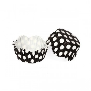 Pet Kapsül 65*38 Mm - Siyah Beyaz Puantiye - 100 Adet Pet Kapsül 65*38 Mm - Siyah Beyaz Puantiye - 100 Adet