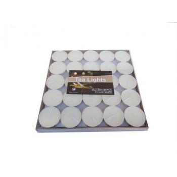 Tealight Mum Beyaz 6 Gr - 50 Adet