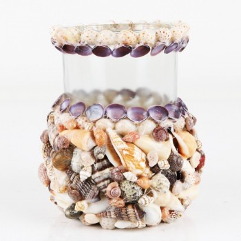 Kabuk Kaplama Cam Vazo Kabuk Kaplama Cam Vazo