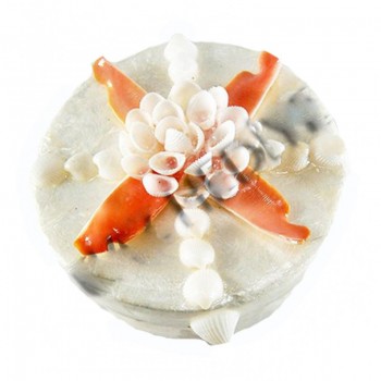 Orta Sedef Kutu-Yuvarlak-Red Lips Orta Sedef Kutu-Yuvarlak-Red Lips