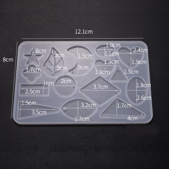 Epoksi Silikon Kalıp 15 li Küpe Kolye Ve Takı Ucları Epoksi Silikon Kalıp 15 li Küpe Kolye Ve Takı Ucları