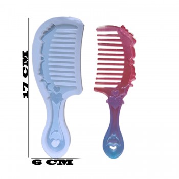 Epoksi Silikon Kalıp Dalgalı Tarak Kalıbı 17 CM-46 Epoksi Silikon Kalıp Dalgalı Tarak Kalıbı 17 CM-46