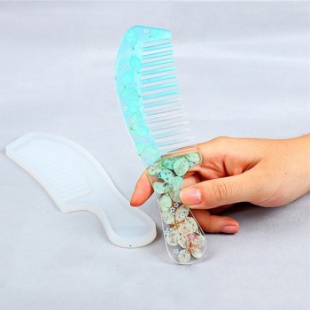 Epoksi Silikon Kalıp DÜZ Tarak Kalıbı 17.8 CM Epoksi Silikon Kalıp DÜZ Tarak Kalıbı 17.8 CM