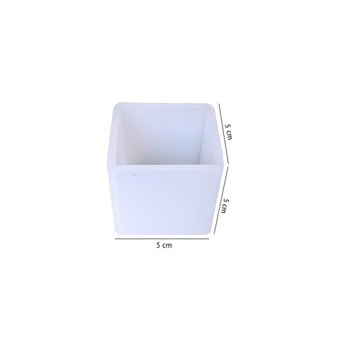 Epoksi Silikon Kalıp Küp Modeli 5X5X5 CM