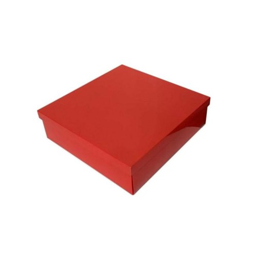Komple Karton Kutu 35X35X10 CM - 10 Adet  Kırmızı