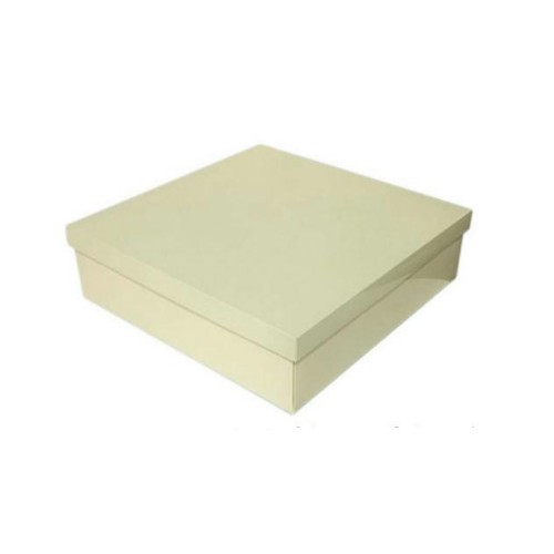 Komple Karton Kutu 35X35X10 CM - 10 Adet  Krem