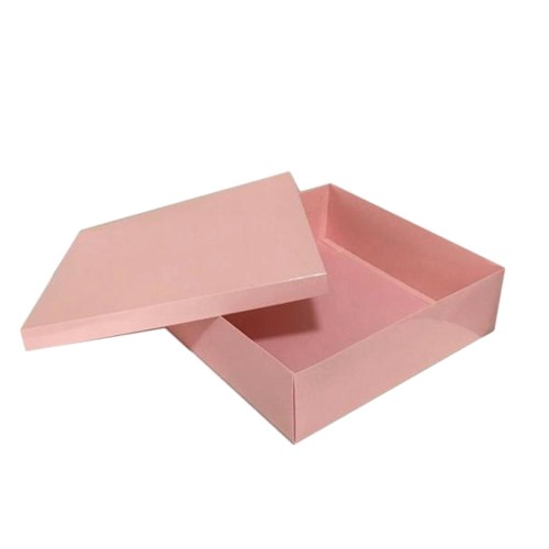 Komple Karton Kutu 35X35X10 CM - 10 Adet  Pembe