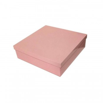Komple Karton Kutu 35X35X10 CM - 10 Adet  Pembe