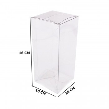 Komple Asetat Kutu Otomatik Model 10X10X16 CM - 25 Adet Komple Asetat Kutu Otomatik Model 10X10X16 CM - 25 Adet