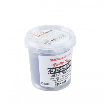Şeker Sugar Şeker Hamuru Pasta Süsleme Hamuru 500 Gr Mor Şeker Sugar Şeker Hamuru Pasta Süsleme Hamuru 500 Gr Mor