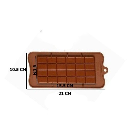 Tablet Silikon Çikolata Kalıbı Mini 10.5X21 CM BT2373