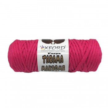 Taranabilir Makrome İpi Taranan Makrame Pamuk İpliği 5 MM 250 GR Fuşya Taranabilir Makrome İpi Taranan Makrame Pamuk İpliği 5 MM 250 GR Fuşya