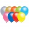 Metalik  Balon 12 İnç Baskısız - 100 Adet  Karışık Renk