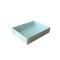 Asetat Kapaklı Karton Kutu 12X15X3 - 25 Adet  Mavi