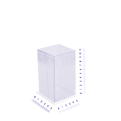Komple Asetat Kutu 5X5X11 CM - 50 Adet