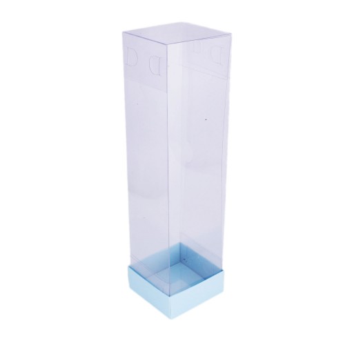 Asetat Kutu Altı Karton 5X5X20 CM - 25 Adet  Mavi