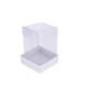 Asetat Kutu Altı Karton 5X5X9 CM - 50 Adet  Beyaz
