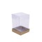 Asetat Kutu Altı Karton 5X5X9 CM - 50 Adet  Kraft