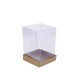 Asetat Kutu Altı Karton 5X5X9 CM - 50 Adet  Kraft